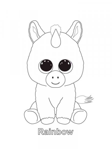 Beanie Boo coloring pages