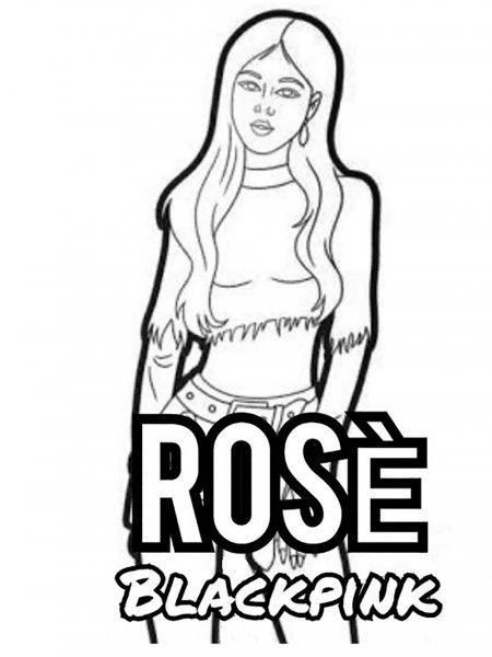 BlackPink coloring pages