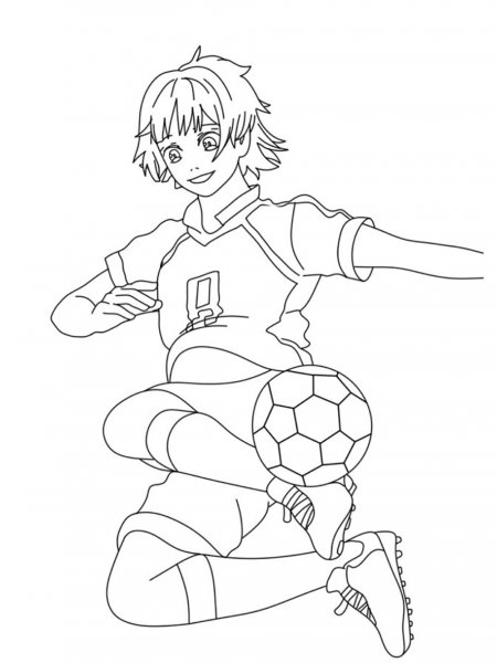 Blue Lock coloring pages