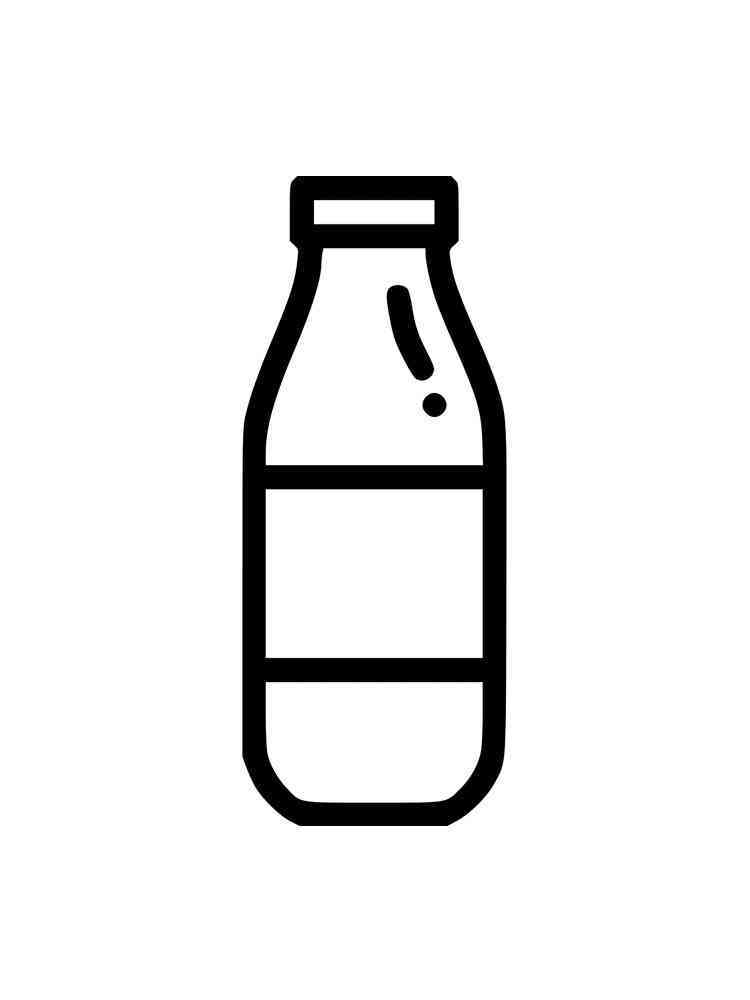 Bottle coloring pages