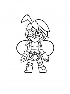 Angelo Brawl Stars Coloring Pages 1