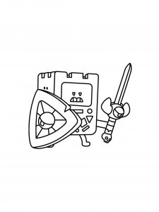 Ash Brawl Stars Coloring Pages 10