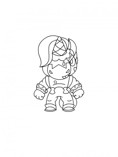 Berry Brawl Stars coloring pages