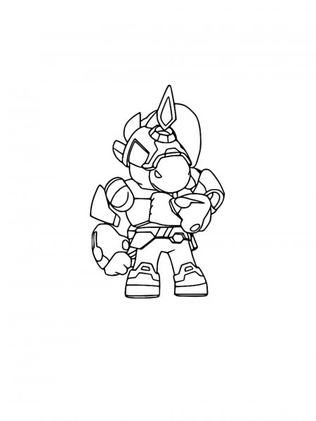 Berry Brawl Stars coloring pages