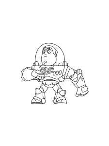 Buzz Lightyear Brawl Stars coloring pages