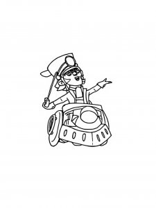 Chuck Brawl Stars coloring pages