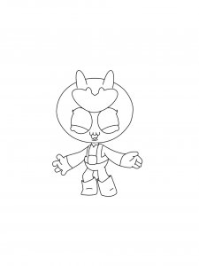 Eve Brawl Stars Coloring Pages 7