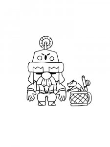 Gale Brawl Stars Coloring Pages 5