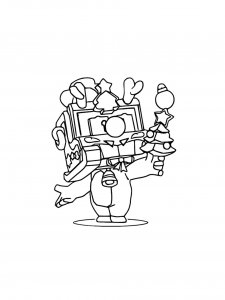 Griff Brawl Stars Coloring Pages 3