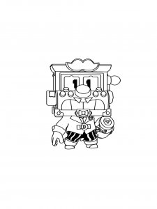 Griff Brawl Stars Coloring Pages 5