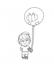 Gus Brawl Stars Coloring Pages 2