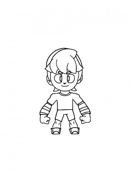 Gus Brawl Stars coloring pages