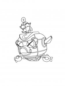 Hank Brawl Stars Coloring Pages 2