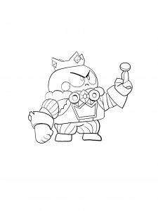 Lou Brawl Stars Coloring Pages 10