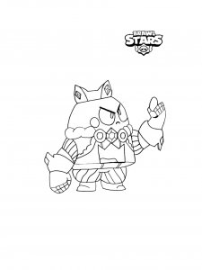 Lou Brawl Stars Coloring Pages 8