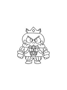 Lou Brawl Stars Coloring Pages 9