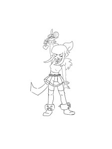 Melodie Brawl Stars coloring pages