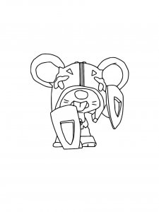 Moe Brawl Stars Coloring Pages 2