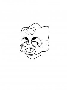Ollie Brawl Stars Coloring Pages 3