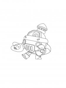 Pearl Brawl Stars Coloring Pages 1
