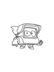 R T Brawl Stars Coloring Pages 4