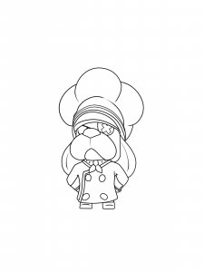Ruffs Brawl Stars Coloring Pages 10