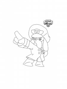 Ruffs Brawl Stars Coloring Pages 3