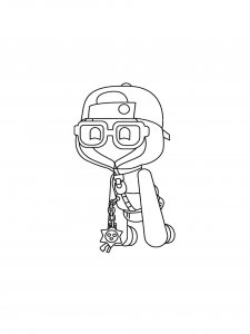 Shade Brawl Stars Coloring Pages 2