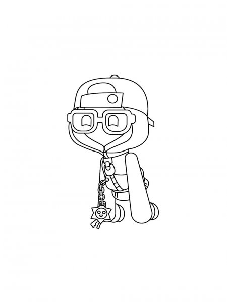 Shade Brawl Stars coloring pages