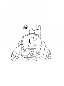 Sprout Brawl Stars Coloring Pages 13