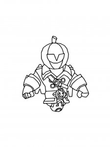 Stu Brawl Stars Coloring Pages 4