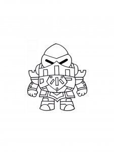Surge Brawl Stars Coloring Pages 2