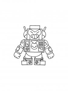 Surge Brawl Stars Coloring Pages 5