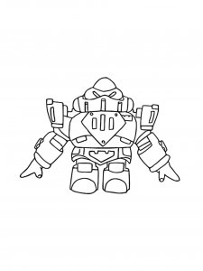 Surge Brawl Stars Coloring Pages 7
