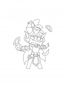 Willow Brawl Stars Coloring Pages 3