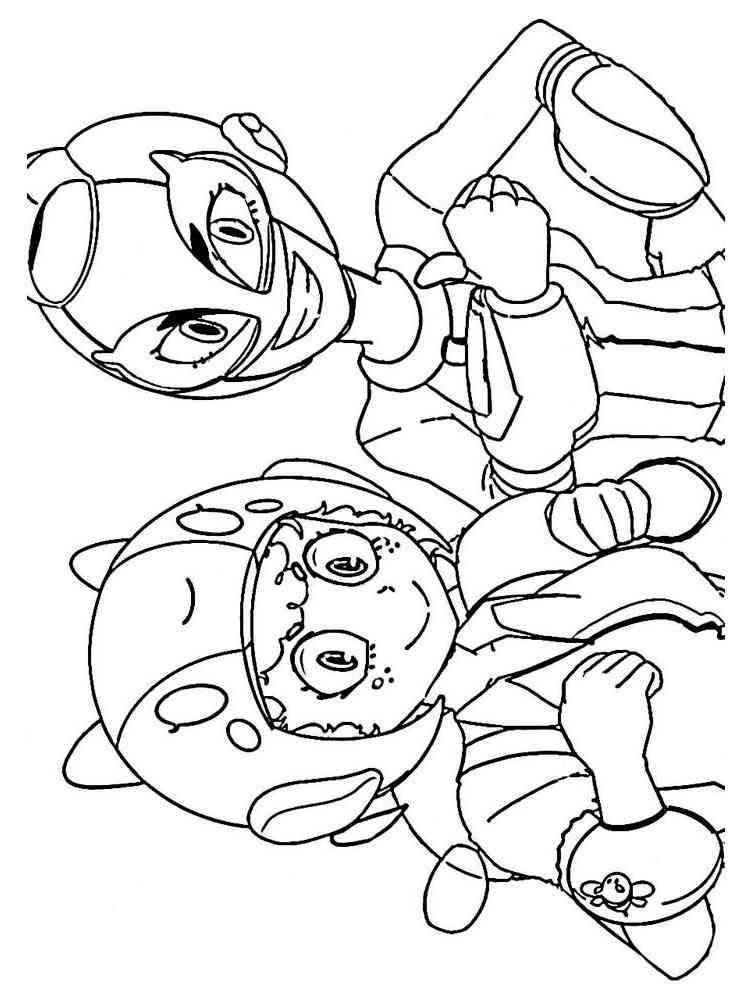 Free Bea Brawl Stars coloring pages. Download and print Bea Brawl Stars