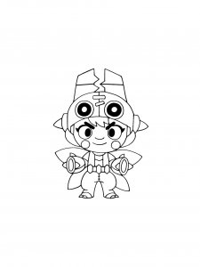 Bea Brawl Stars Coloring Pages 8