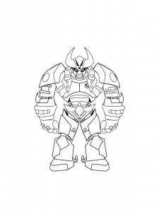 Bull Brawl Stars Coloring Pages 7