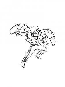 Edgar Brawl Stars Coloring Pages 1