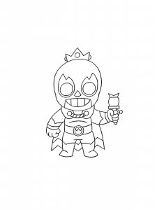 El Primo Brawl Stars Coloring Pages 8