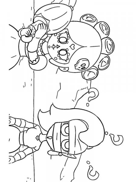 EMZ Brawl Stars coloring pages