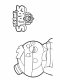 Mr. P Brawl Stars coloring pages