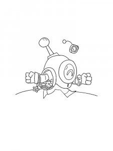 Nani Brawl Stars coloring pages
