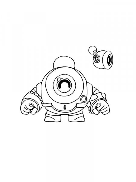 Nani Brawl Stars coloring pages