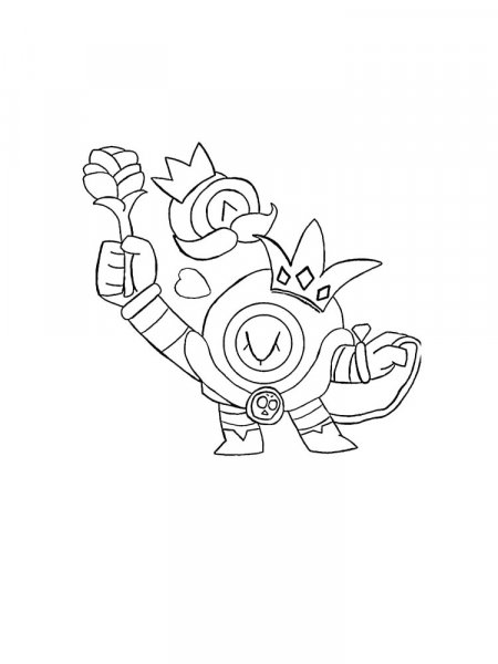 Nani Brawl Stars coloring pages