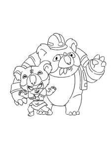 Nita Brawl Stars Coloring Pages 5