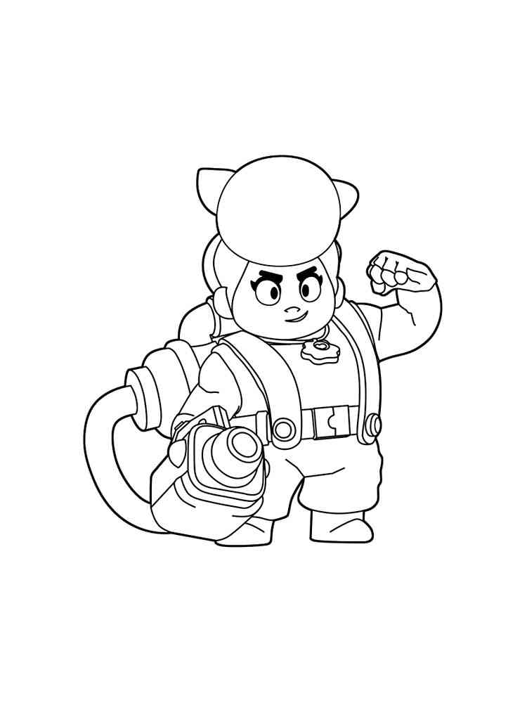 Free Pam Brawl Stars Coloring Pages Download And Print Pam Brawl Stars Coloring Pages - pam brawl stars drawing