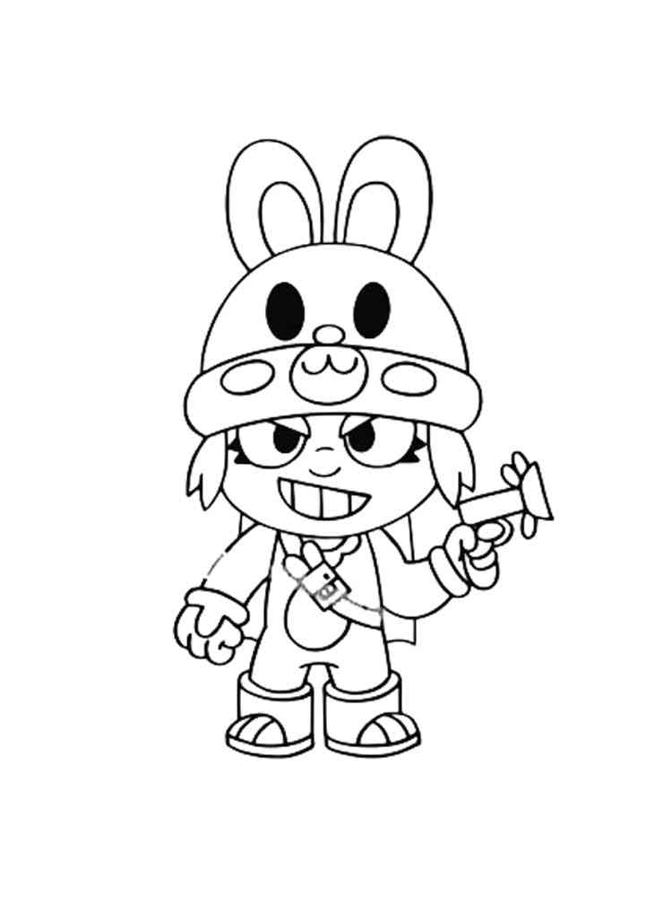 Free Penny Brawl Stars Coloring Pages Download And Print Penny Brawl Stars Coloring Pages - brawl stars kleurplaat penny