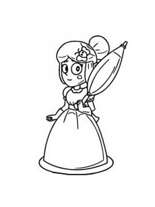 Piper Brawl Stars Coloring Pages 12