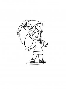 Piper Brawl Stars Coloring Pages 14
